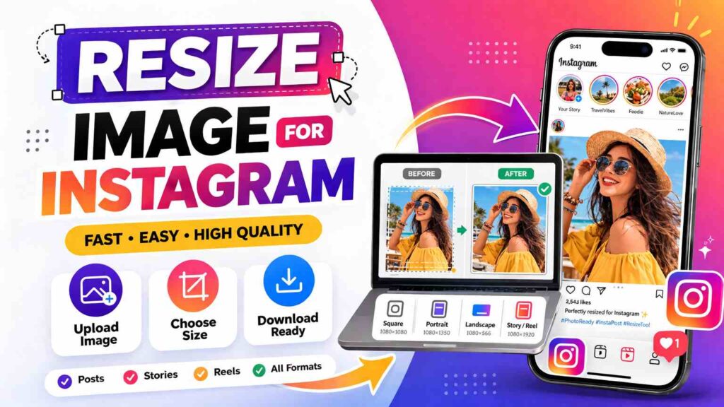 Resize Image for Instagram