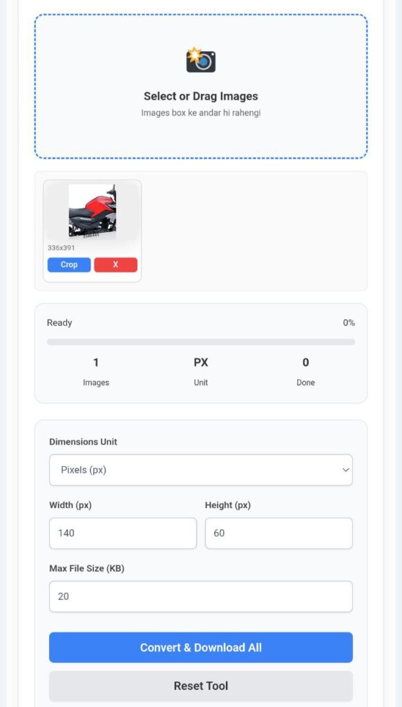 Resize Signature Online