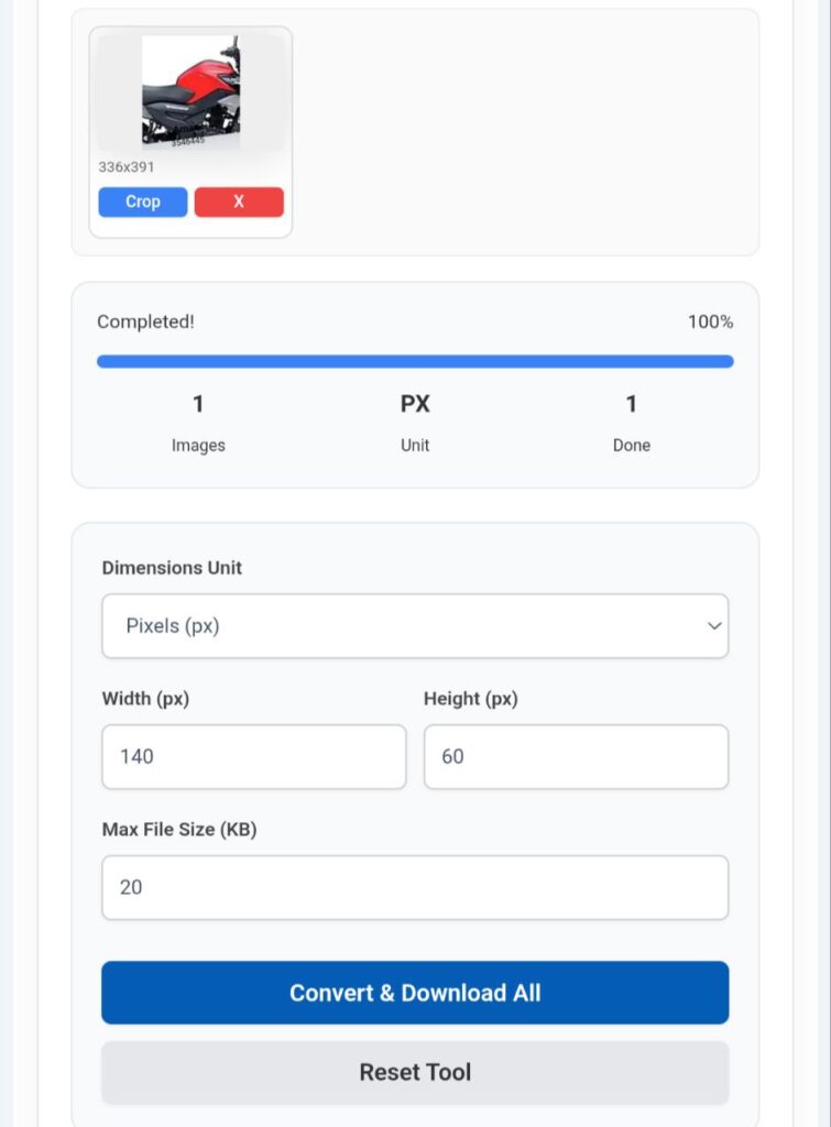 Resize Signature Online